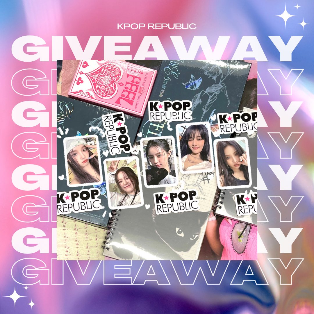 mykpoprepublic's tweet photo. ☆ WORLDWIDE TWITTER EXCLUSIVE GIVEAWAY! ☆

👑 Want to win a FULL SET of (G)I-DLE 'I FEEL' OFFICIAL pre-order benefit photocards? Check out the details below to enter!

Because we've gotten so much love from our KPR fam, we wanted to give back 🫶🏻

Ends Sunday 6/4 11:59pm pst 💗 https://t.co/0GwcROCrqb