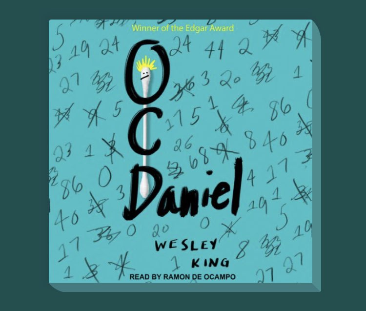 A8. I’m in the middle of OCDaniel by Wesley King and my heart goes out to the MC who is struggling with his #MentalHealth on his own while maneuvering middle school. 
Perfect for fans of Out of My Mind and Almost Perfect. The #audiobook is great! #MGBookChat #BookRecommendations