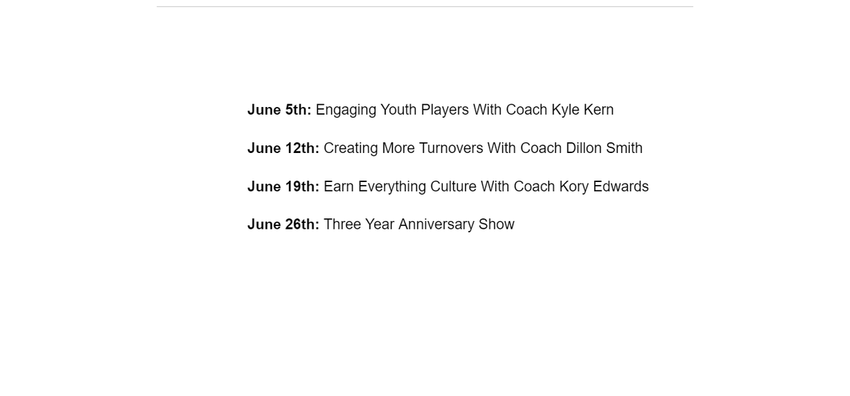 Summer heats up with these 4 episodes!

<a href="/kylelynn1010/">Kyle K.</a> <a href="/_dillon33/">Dillon Smith</a> <a href="/CoachKEdwards/">Coach K</a>