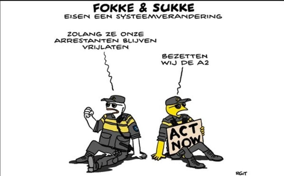 #Politie #A12 #DenHaag #ExtinctionRebellion #XR #klimaat #klimaatprotest #op1