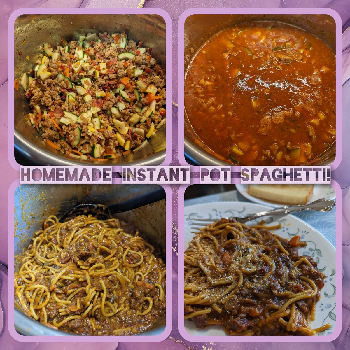 I love my #InstantPot meals and my #homemade spaghetti is certainly one of the best meals I make in it (besides brisket 😉 😋). #diningin #betterthaneatingout