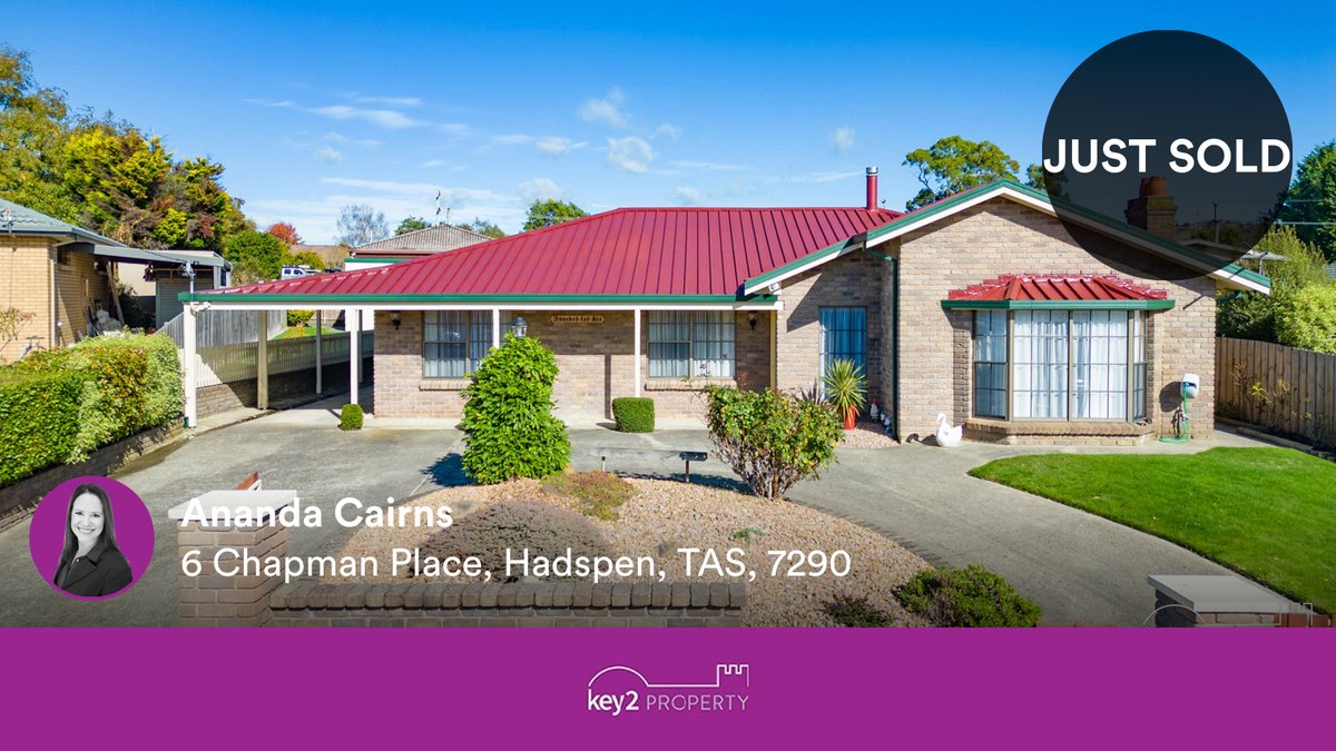 🛌 3 🛀 2 🚘 2
📍 6 Chapman Place, Hadspen, TAS, 7290

Our agent’s latest sale on RateMyAgent

rma.reviews/FYUtrVQndlfh

...
#ratemyagent #realestate #Key_Property