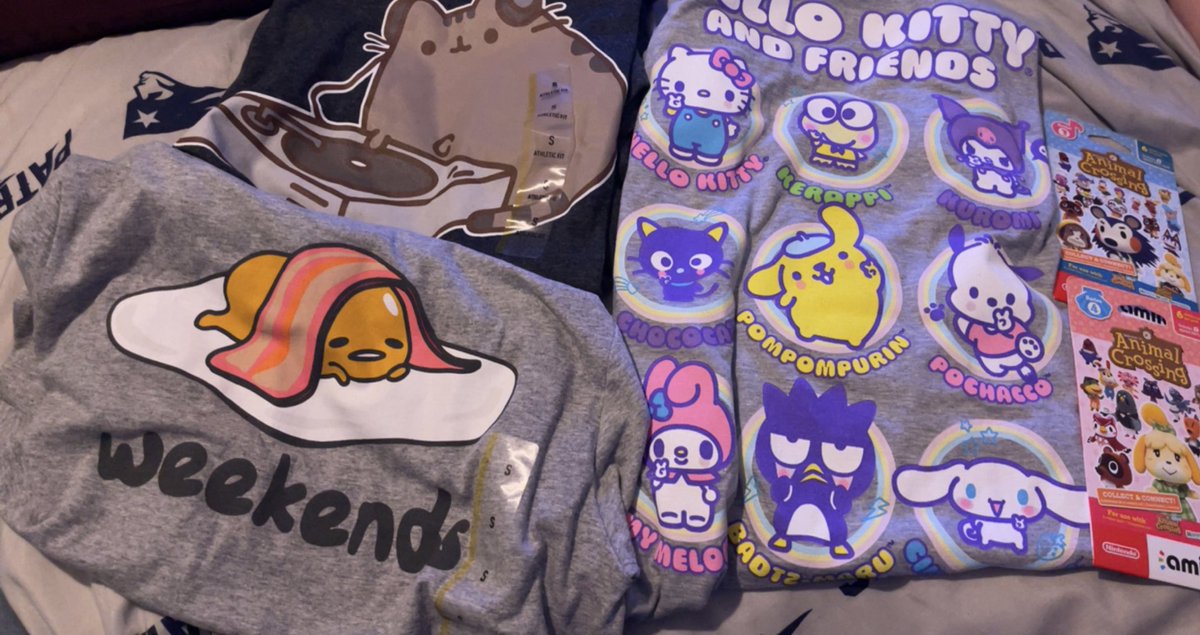 ShrimpGirly's tweet photo. I treated myself today plus Pokémon cards. I spent toooo much money at target. Lol 🤩 also I can’t believe target has animal crossing amiibo cards right now !! #AnimalCrossing #amiibocards https://t.co/p7n9yvI5rK
