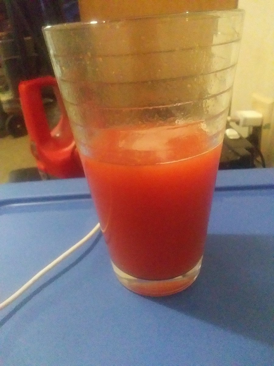 Well it's not blood...but it'll do

(Lol no I would never actually drink blood...unless I'm low on iron)