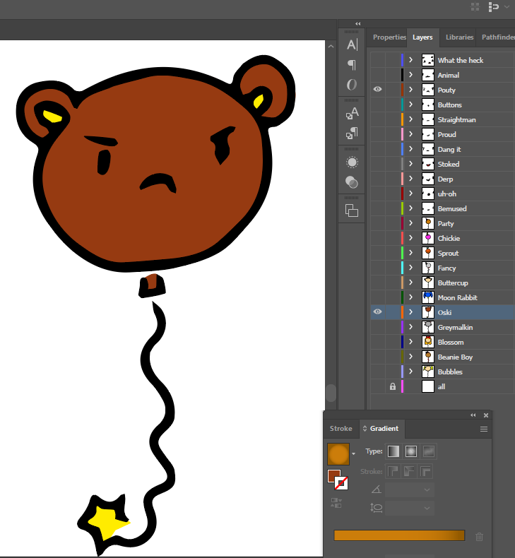 skyjackmorgan's tweet photo. I thought the bear looked like the mascot from #calberkeley so we named this trait #oski for the 99 Balloons NFT project we're working on https://t.co/1Rp5p48Aju