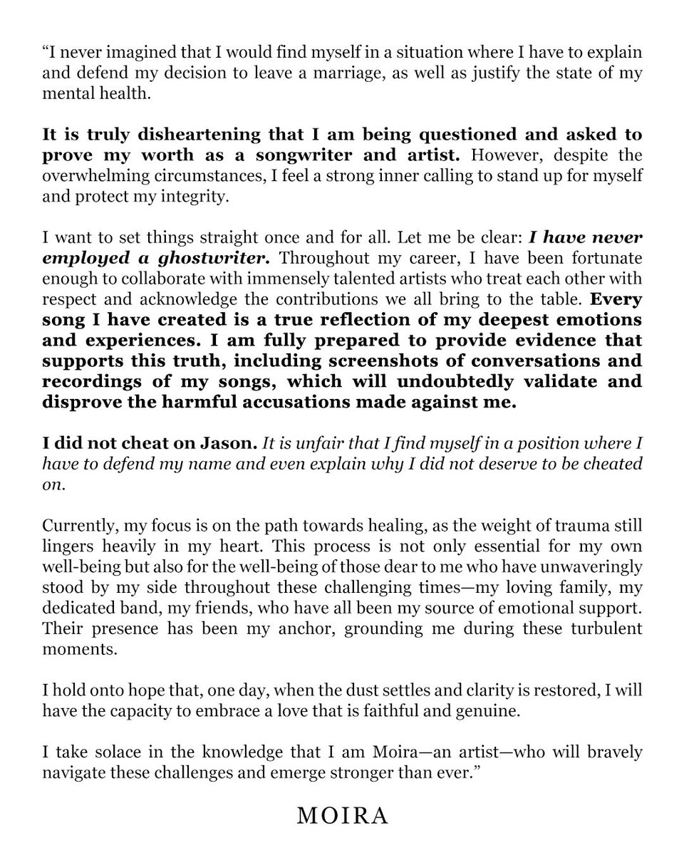 Moira Dela Torre tweet media