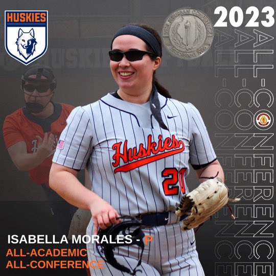 Our final senior, also received All-Academic and All-Conference recognition. Has been the glue to our pitching staff all year, congrats to <a href="/IMorales2023/">Isabella Morales</a>. Still more memorable moments to come this season.