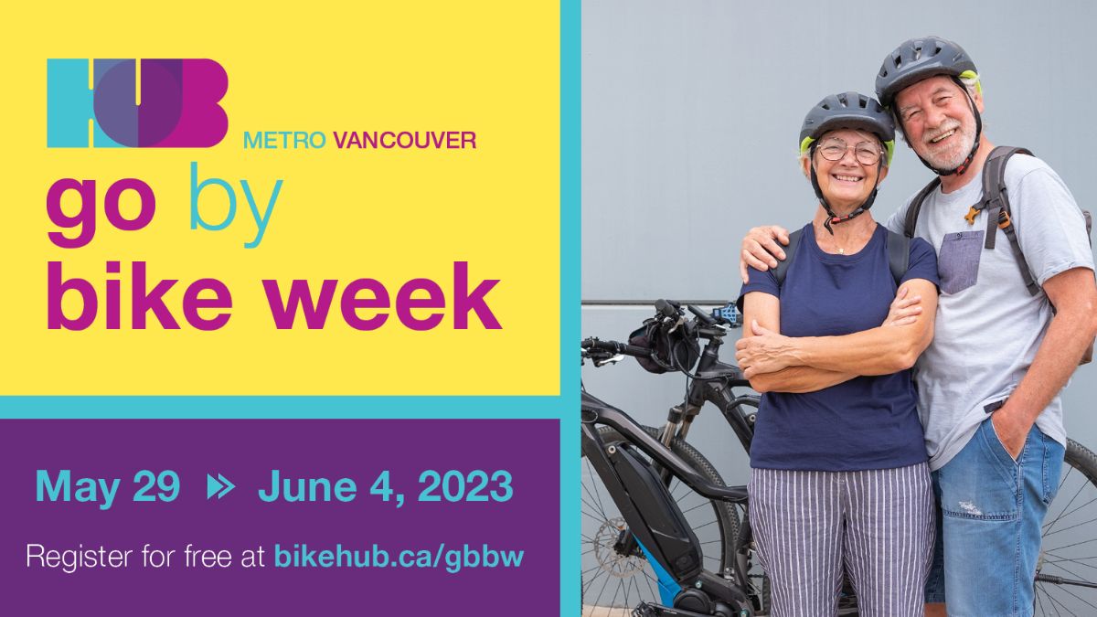 Shift gears from weekend rides to weekday commutes with <a href="/WeAreHUB/">HUB Cycling</a>’s Go by Bike Week from May 29-Jun 4! 
This year’s Richmond-based celebration station is on 
📅Fri, Jun 2, 4pm-6pm at 
📍Canada Line Bikeway &amp; River Drive.
Register for free: bikehub.ca/gbbw 
#GoByBike