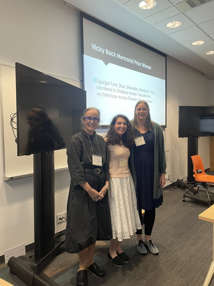 cahn_achn (@cahn_achn) on Twitter photo Hearty congratulations to Ugurgul Tunc <a href="/uurandom/">Dr. Uğurgül Tunç</a> winner of the Vicky Bach Memorial prize for best #histnursing paper “From Montreal to Istanbul: Nurses’ Residential Architecture Across Diverse Geographies” Hearty congratulations to Ugurgul Tunc <a href="/uurandom/">Dr. Uğurgül Tunç</a> winner of the Vicky Bach Memorial prize for best #histnursing paper “From Montreal to Istanbul: Nurses’ Residential Architecture Across Diverse Geographies”