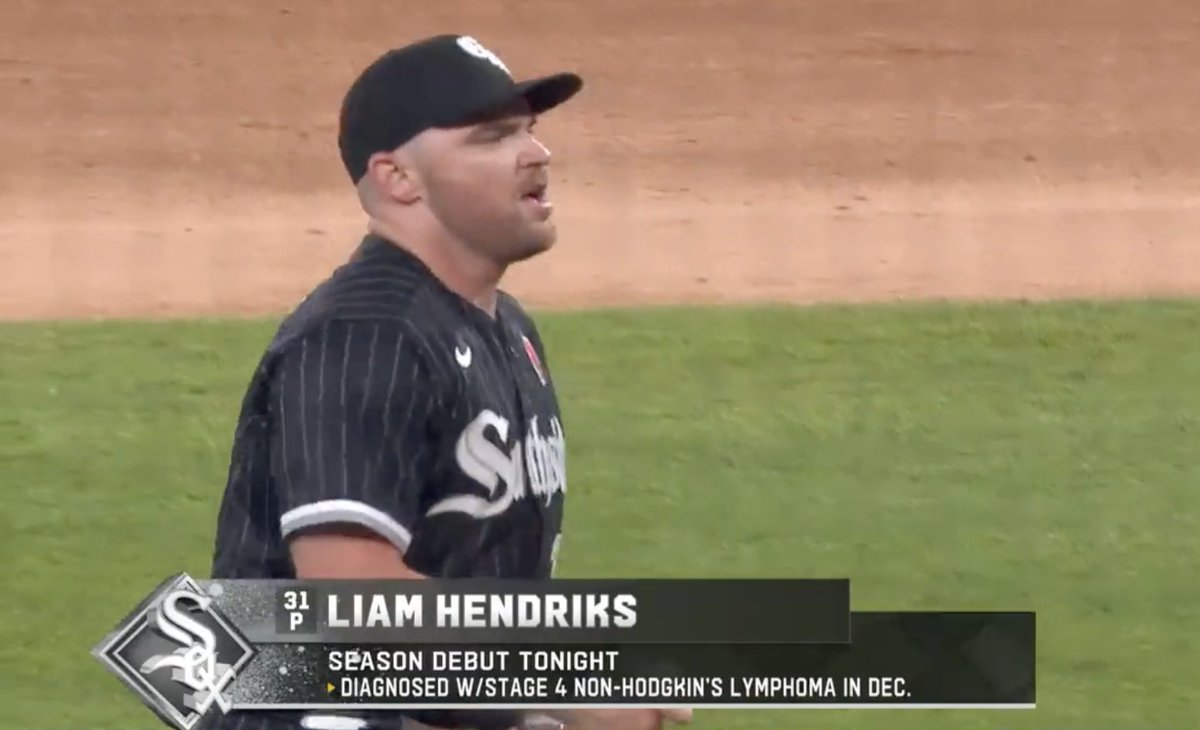 As someone who's watched days turn into weeks in an ICU watching my brother battle cancer, I'll never be able to express how impactful this is

Liam Hendriks, you deserve the world.