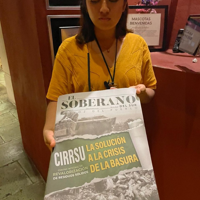 SoberanoSur's tweet photo. 🗞️📰 | Si estás buscando noticias, análisis y debate, ¡ESTE ES EL LUGAR!
#Adquiere nuestra #VersiónImpresa en:
👉 Restaurante "Tierra del Sol"
https://t.co/MjWdiXEBvC
📍  Reforma 411, RUTA INDEPENDENCIA, Centro, 68000 Oaxaca de Juárez, Oax.
📲 951 516 8641 https://t.co/rWJhmLK1Lg