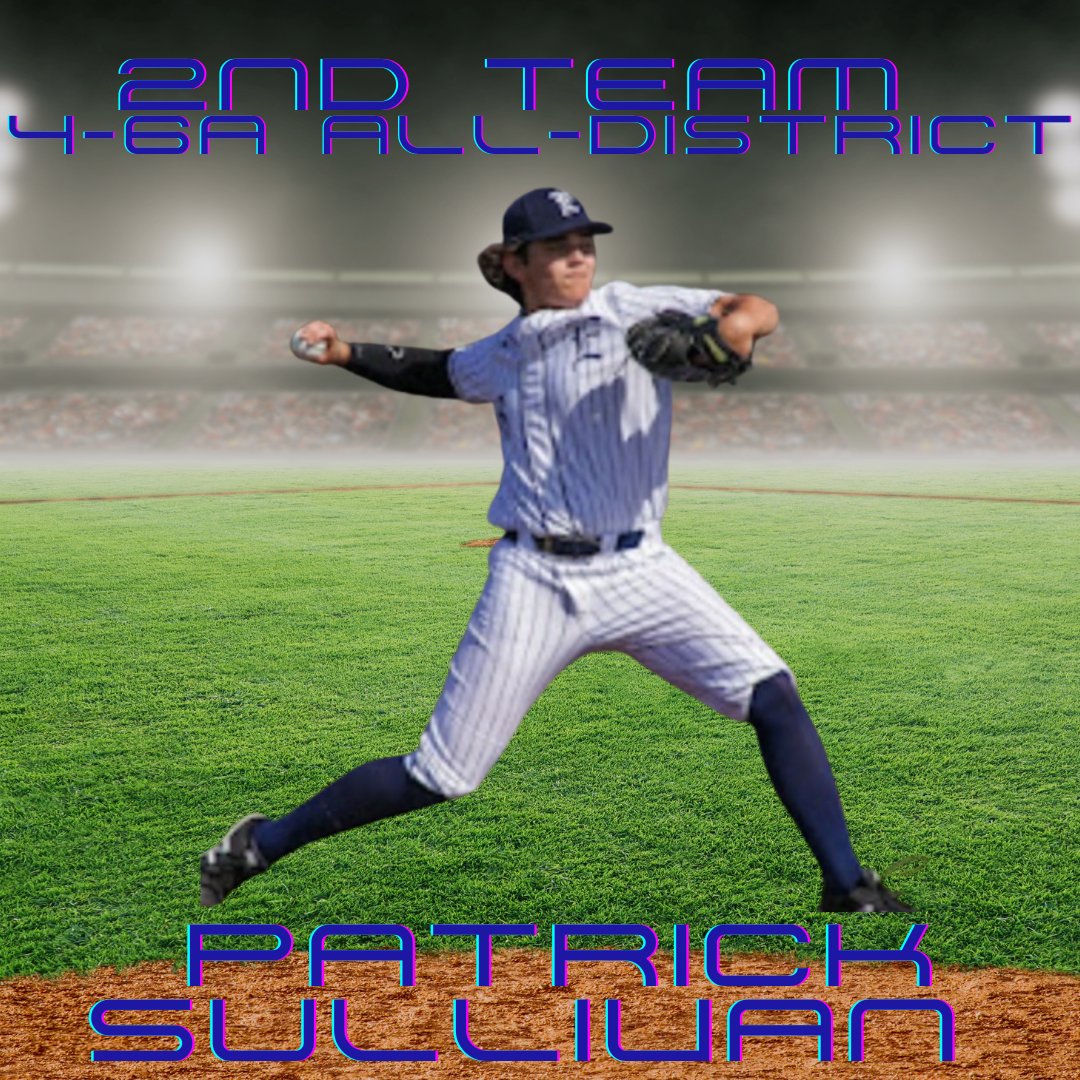 Congratulations to @pwsully13 for being named 2nd team 4-6A!