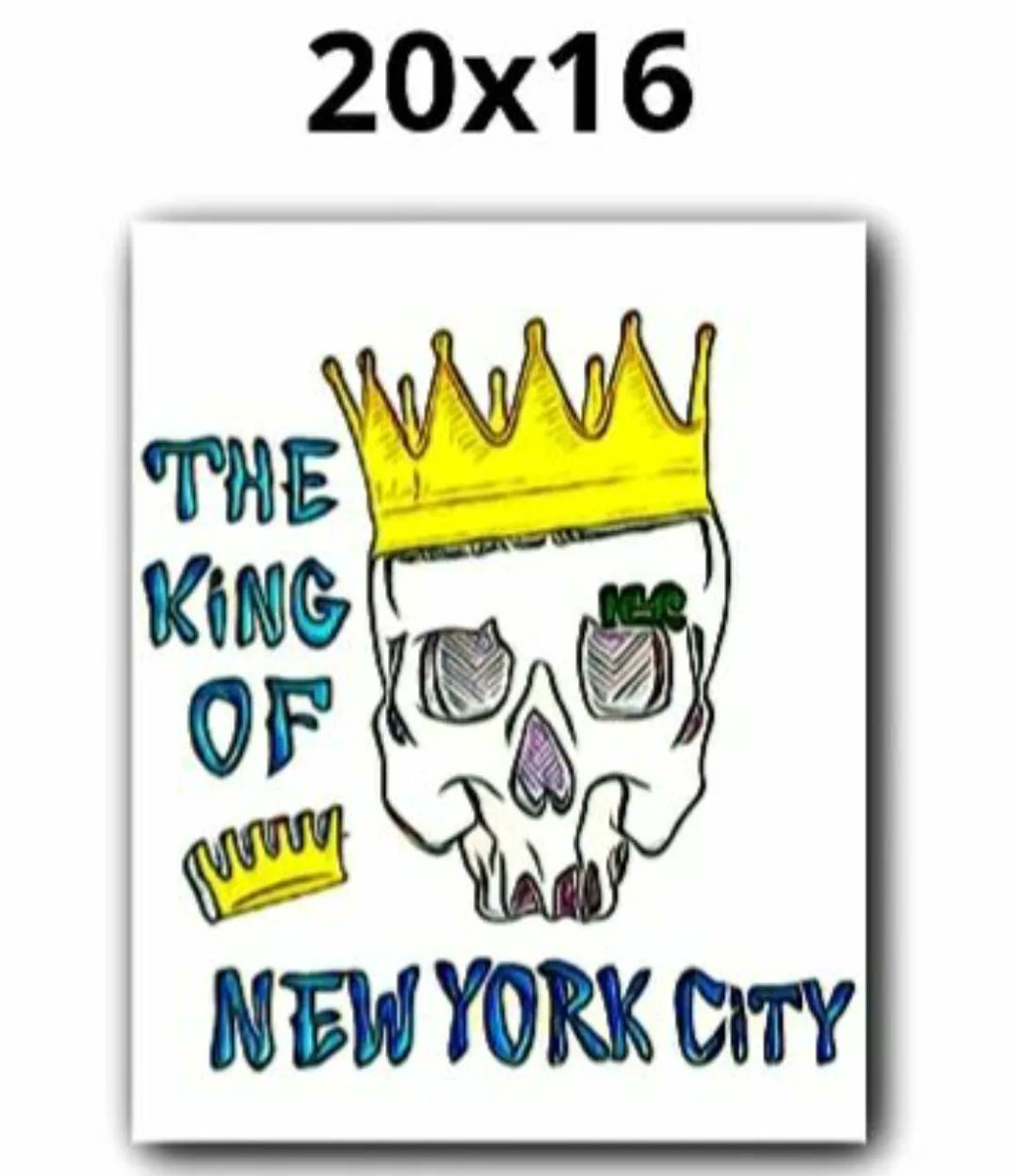 ArtConfusing's tweet image. ❓AlWaYs CoNfUsEd ClOtHiNg❓
Men&apos;s Heather Grey Lightweight, Semi-Fitted, Comfy Tee W/ #Original #Always #Confused #Clothing #Art #Originalart &quot;King Of NyC&quot; #Design-$30
Or Get A #Canvas #Print For Any #Designs #Forsale! #Nyc #Fyp #foryou #artforsale #streetwear #style #swag #shop