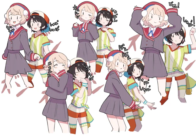 しぐれういさんお誕生日おめでとうございます!! 過去絵ですが祝わせてください! 楽しい一年になりますように。  #どろういんぐ