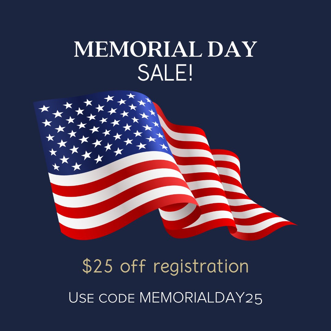 SpeakUpRocks's tweet photo. ⏰⌛️LAST DAY TO SAVE! Use the code: MEMORIALDAY25 for $25 off your in-person or virtual ticket or satellite main license. Visit https://t.co/l8hGVhvffz to save your spot.
#ministrydevelopment
#calledcreatives #christianauthor #writersconference #publicspeakingtraining #milspo https://t.co/7bdxWMTJKD