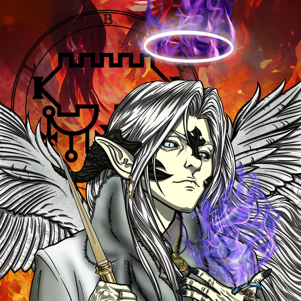 ArsGoetiaX's tweet image. 👹 New Summoning 68/72👹 

Belial

On 🔔 !

Summon Belial with Ethereum, frankincense and orange candles during the night 🕯️🌿👻😈

👇🏻 NFT
opensea.io/assets/ethereu…

👇🏻 Collection
opensea.io/collection/ars…

#arsgoetiax #NFTs #NFTCommunity #NFT