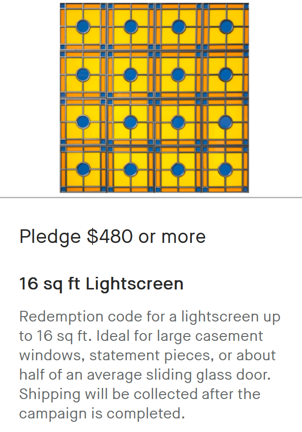lightscreen_art's tweet photo. Highest tier Kickstarter reward https://t.co/OthgUlkQm6