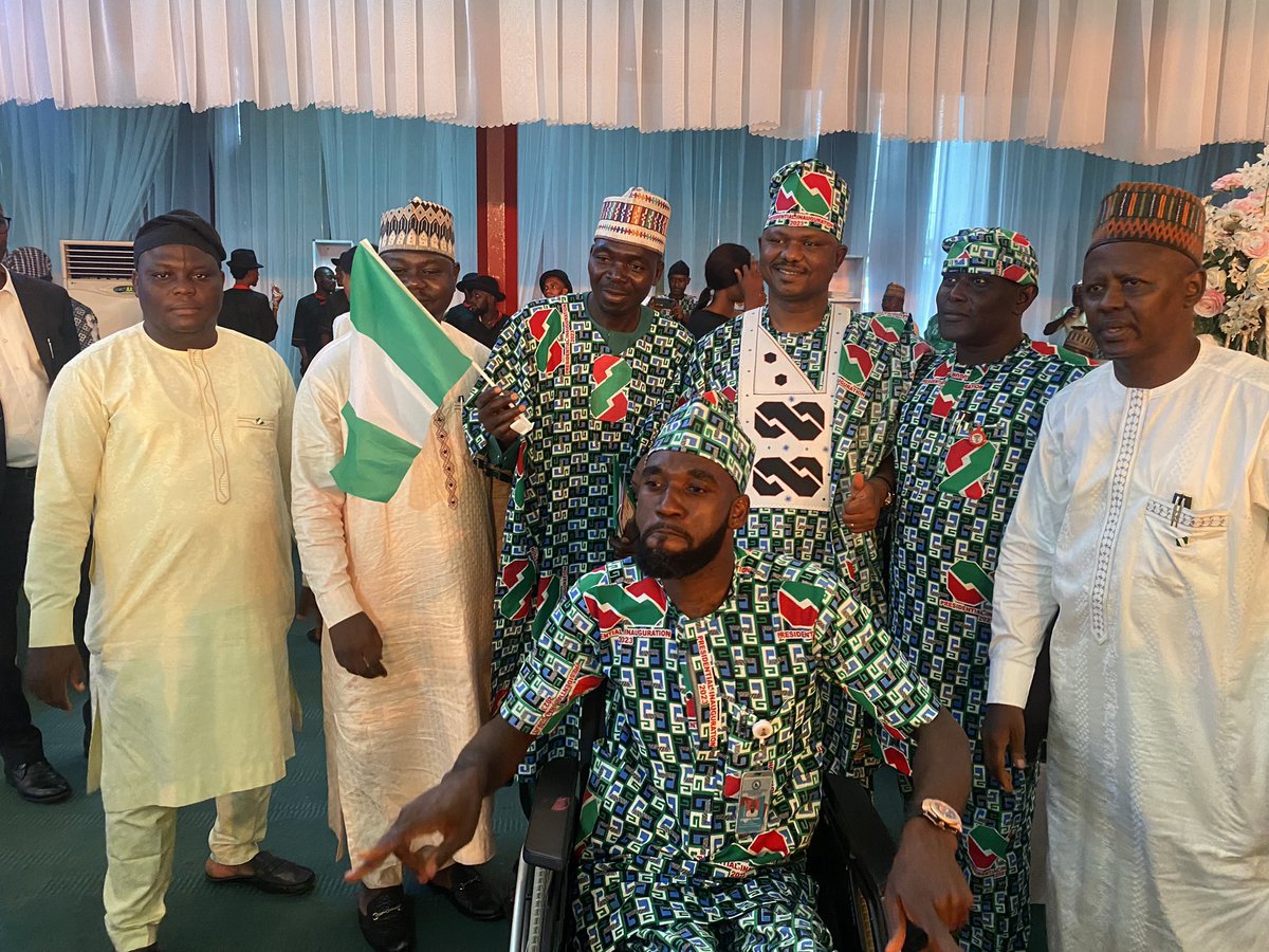 NcpwdOfficial's tweet image. The Executive Secretary, @lalumangun has appealed to the new administration to continue  running the affairs of government with inclusion of Persons with Disabilities. Mr lalu made the appeal at the inauguration ceremony of @officialABAT and @KashimSM