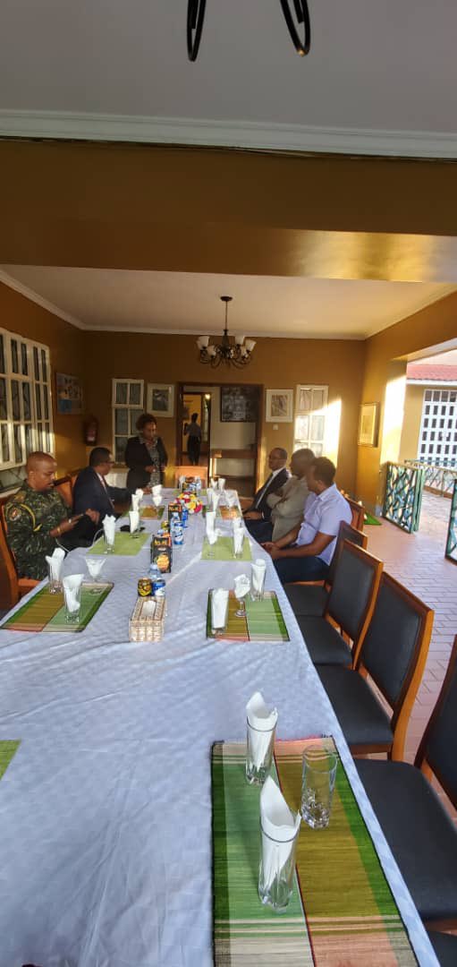 EtsegenetYimenu's tweet photo. Delighted to welcome Z Outgoing Chairperson of Ceasefire &amp; Transitional Security Arrangements Monitoring &amp; Verifi. Mech.(#CTSAMVM)Lt. Gen. Asrat Denero, &amp; Z incoming, Maj. Gen. Hailu Gonfa to Z Ethiopian Res. &amp; Chancery. I congratulated z newly assigned chairperson.@mfaethiopia https://t.co/JO3x00w7Te