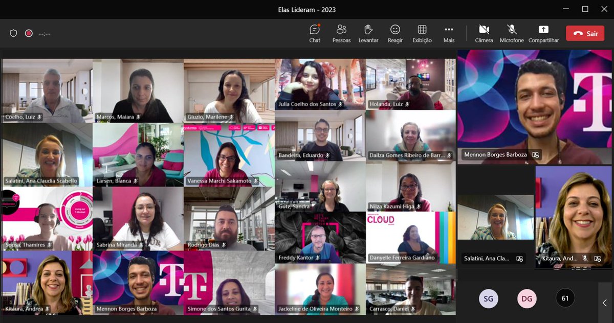 tsystemsbrasil's tweet image. Nessa semana recebemos Ana Claudia Salatine, executiva de TI da Volkswagen Financial Services Brasil, para um bate-papo sobre liderança feminina, incentivando as mulheres a ocuparem os espaços que desejam ocupar! #liderancainspiradora #LetsPowerHigherPerformance