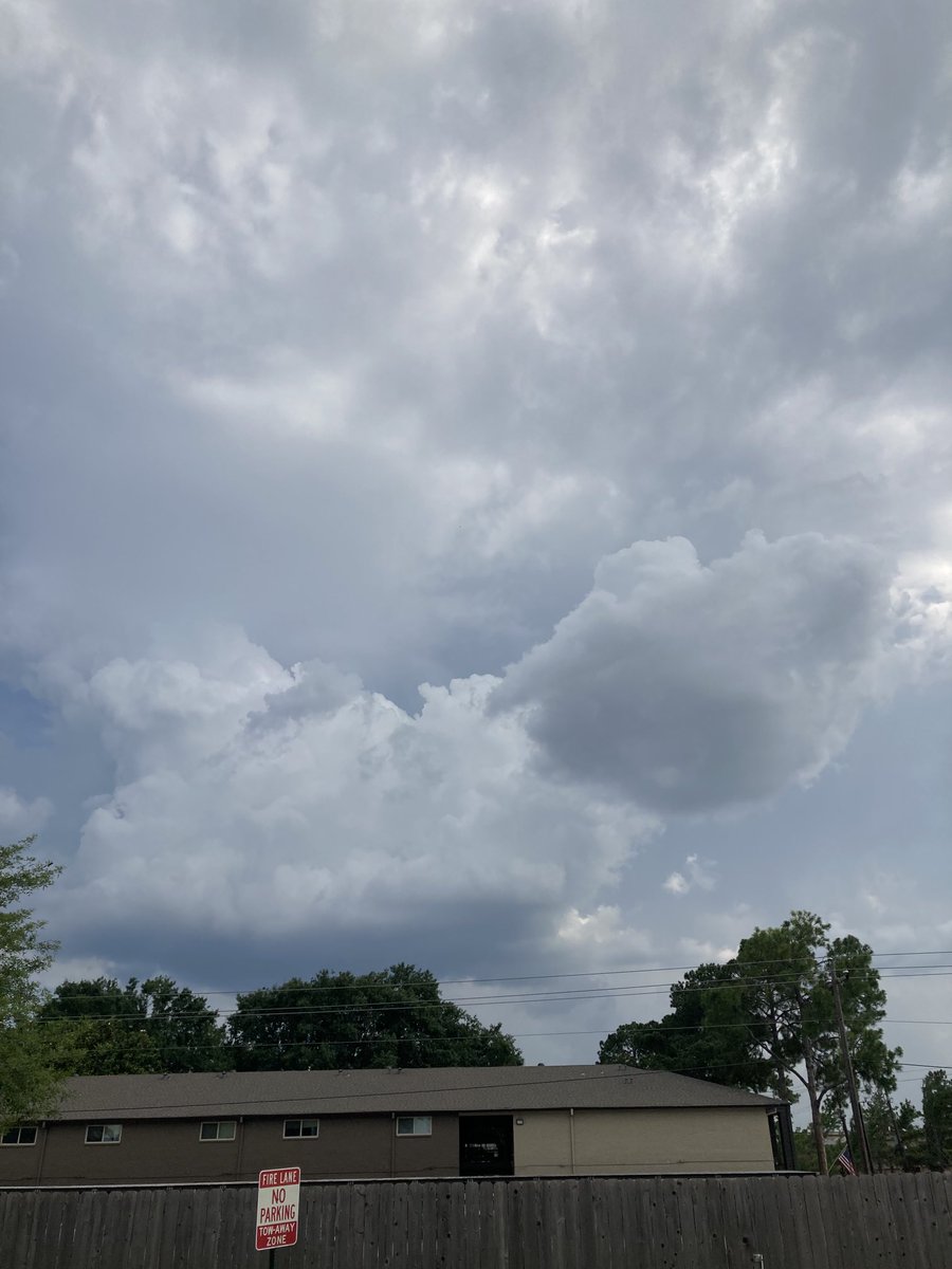 NancyLea88's tweet image. View looking south from Spring Branch #houwx #houstonweather #springbranchhouston #stormy #Tstorms ⁦@SpaceCityWX⁩ ⁦@mattlanza⁩ ⁦@BillyForney3⁩