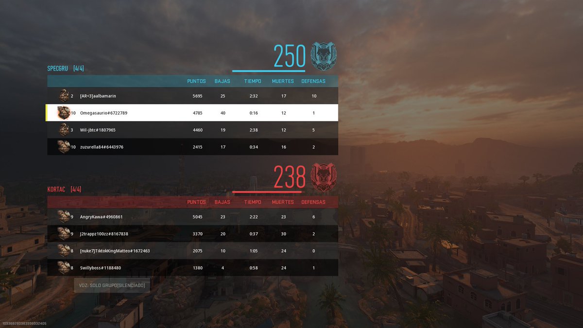 Only MP5 que esta pasado en este cod