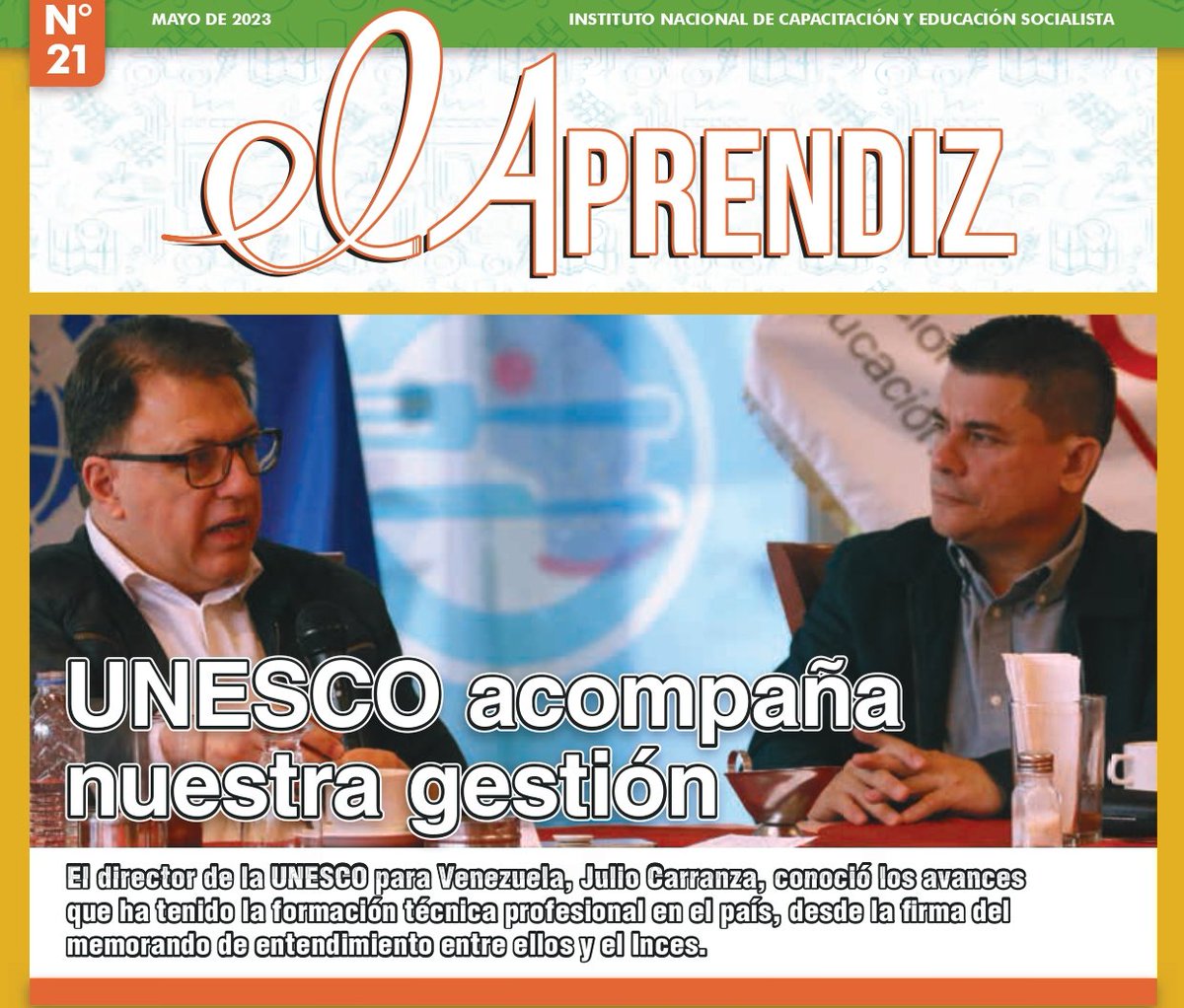 📢 Disponible nuestro boletín Nro. 21 📢

Descarga ya nuestro boletín a través de 👉 acortar.link/NyfiS6 

O léelo en línea 👉 acortar.link/u1Xh0W 

#AprendeLaTécnica
#UniónSudamericana