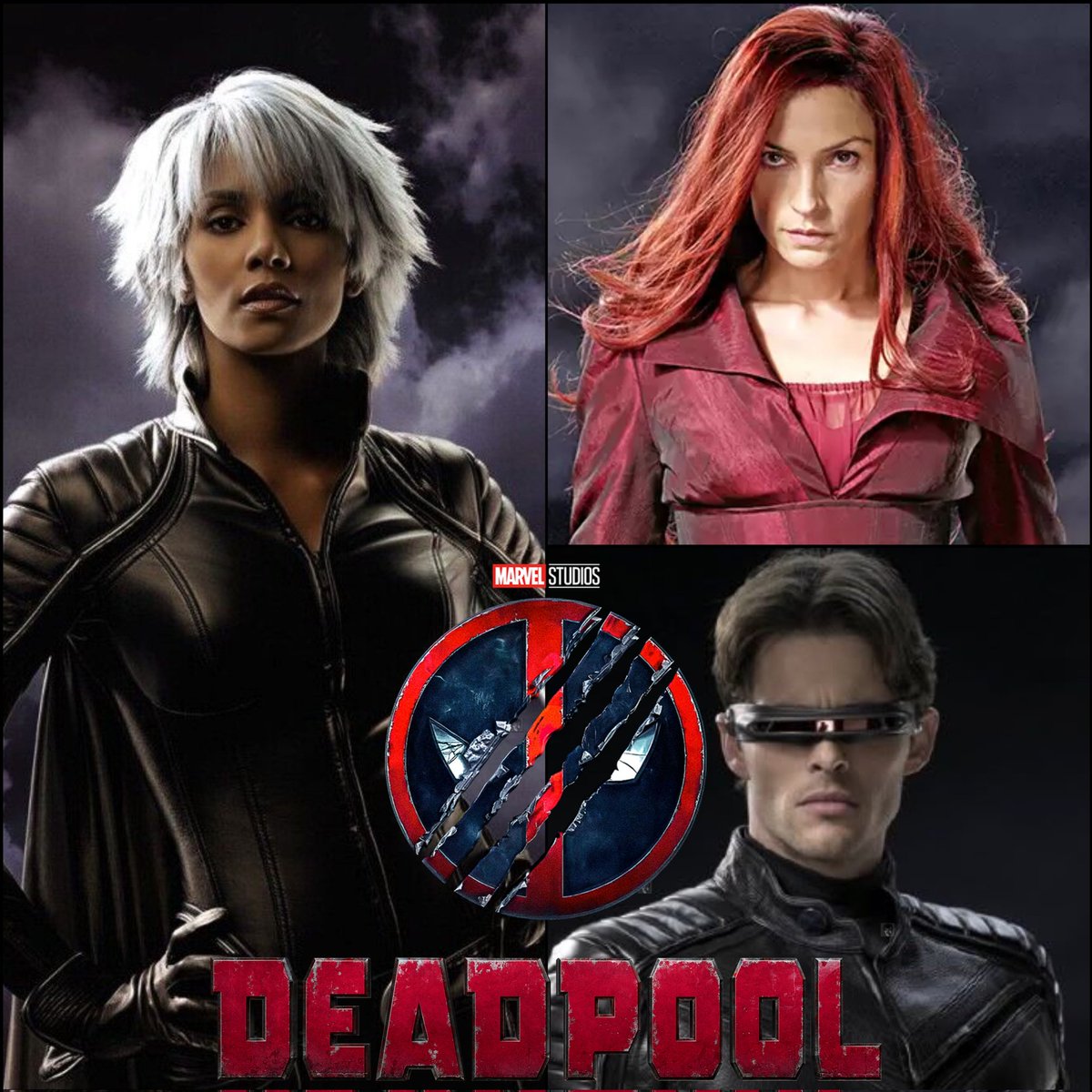 BOMBAZO 💣💥
Se reporta qué #HalleBerry, #FamkeJanssen y #JamesMarsden volverán a interpretar sus papeles como Storm, Jean Grey y Cyclops en #Deadpool3 😱🎬
