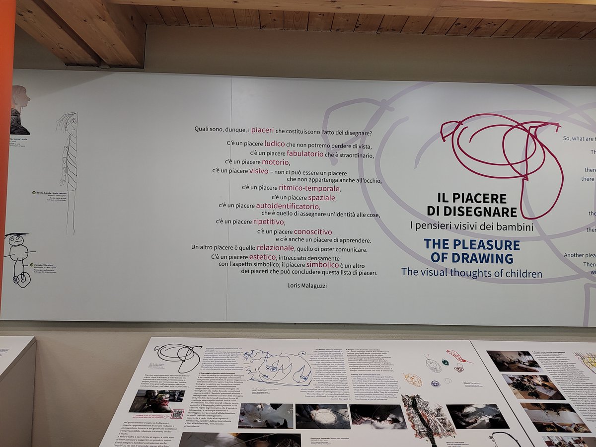 cristianfabbi's tweet photo. Opening of the exhibit "Il Piacere di Disegnare / The pleasure of drawing" on the importance of graphic language in Early Childhood #ecd #ecce #reggiochildren #reggioemilia https://t.co/77uEsbiDuP