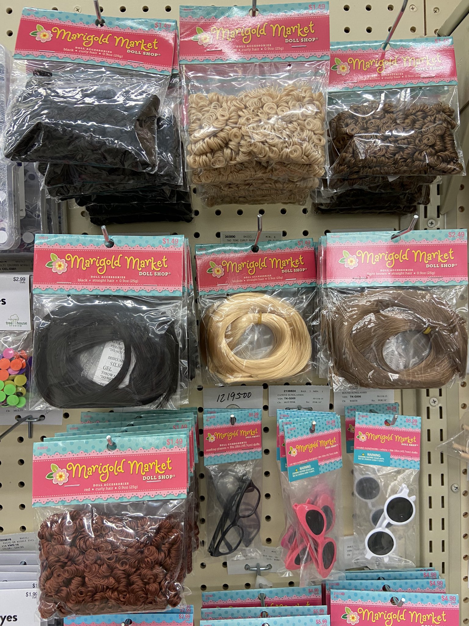 Hobby lobby sale doll hair