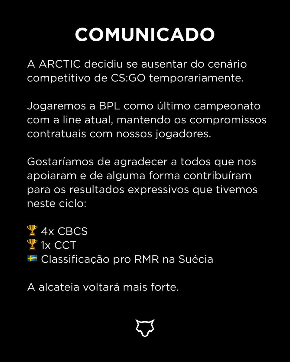 ARCTIC brasilbitco.in (@arcticggoficial) on Twitter photo 