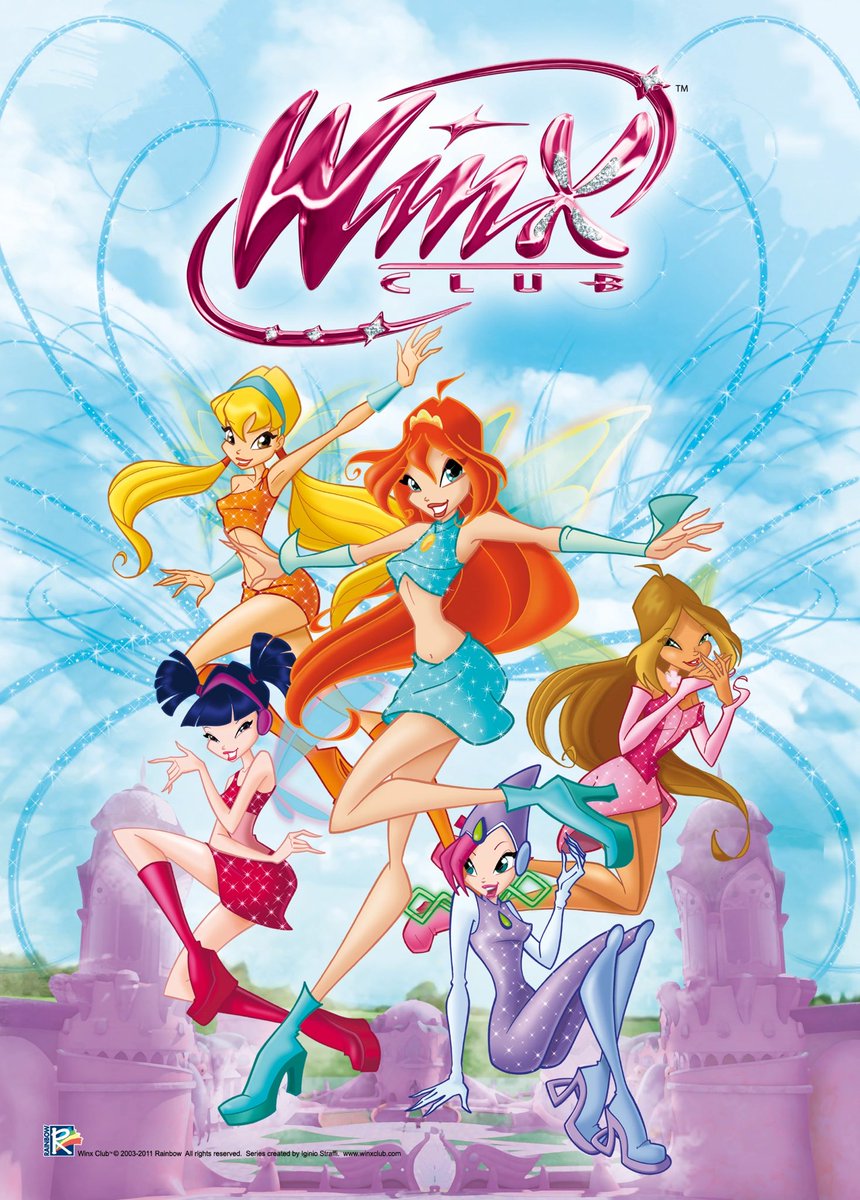 no puede ser q nadie vió *me pongo de pie* EL CLUB WINX