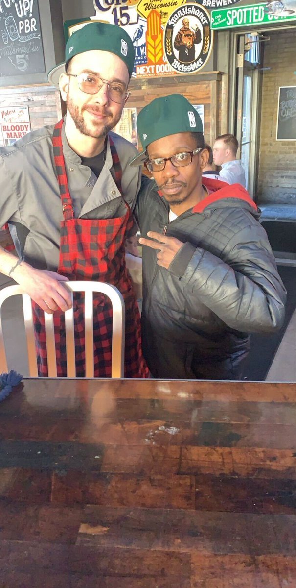 tmj4's tweet photo. The atmosphere on Brady Street can usually be described as upbeat, but there's a somber feeling inside many of the bars and restaurants. Quincey, described by many as a Brady Street staple, was severely injured in a hit-and-run here last night. Read more: https://t.co/DgzbUkHLmY https://t.co/CsBgw6hRI3