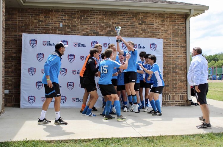 JATomlinson_5's tweet image. Presidents Cup champions! What a feeling! 3-3 at the end of regular time would see us go to penalty’s and win 3-2 on penalty’s. 2 goals, 1 assist, and a penalty in the shootout. So proud to be able to captain this team!  #RUID
@RushSoccer @Rushselect @12thSports @CJSomerset