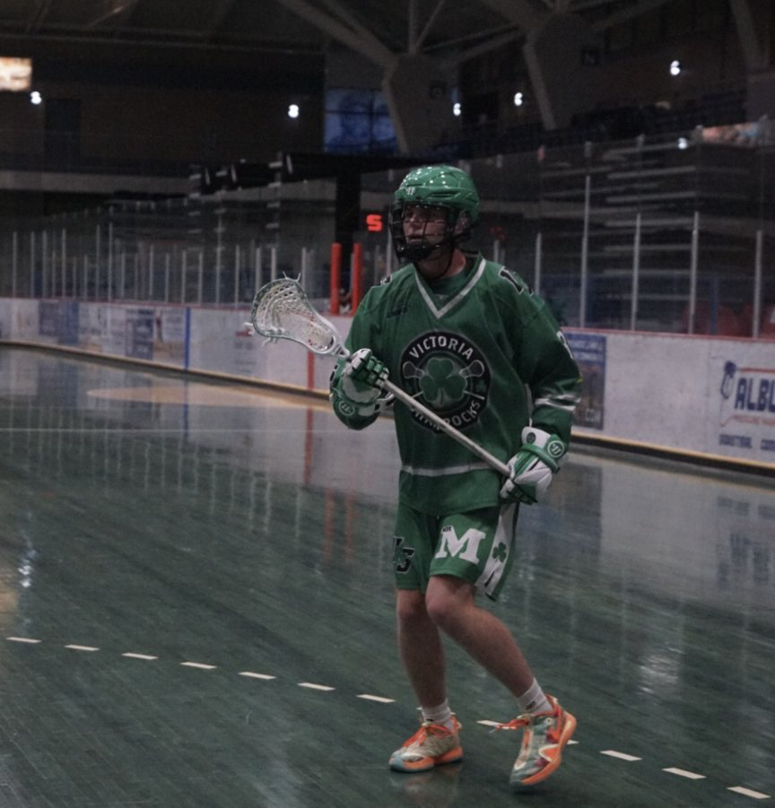 BCJALL's tweet photo. Victoria Player of the Week: Kyle Pepper

With a lot of key losses to graduation, especially out the front gate Kyle has stepped up into a primary scoring role. Pepper posted an eye popping 9 points in just 2 games this past week for the Shamrocks. https://t.co/xi6nxwO5XP