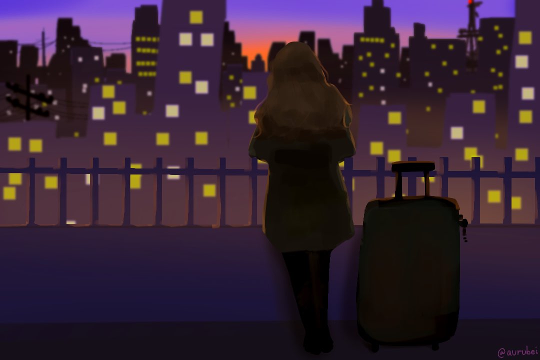 aurubei's tweet photo. #nightcity #digitalart #drawingart #Procreate #procreateart https://t.co/wDztArVmnJ