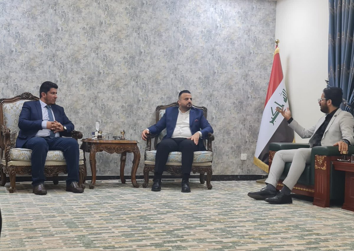 bwiqorg's tweet photo. البيت الوطني يلتقي النائب عن كتلة وطن النيابة @sajadShussein 
#البيت_الوطني https://t.co/AFyzeGIFye