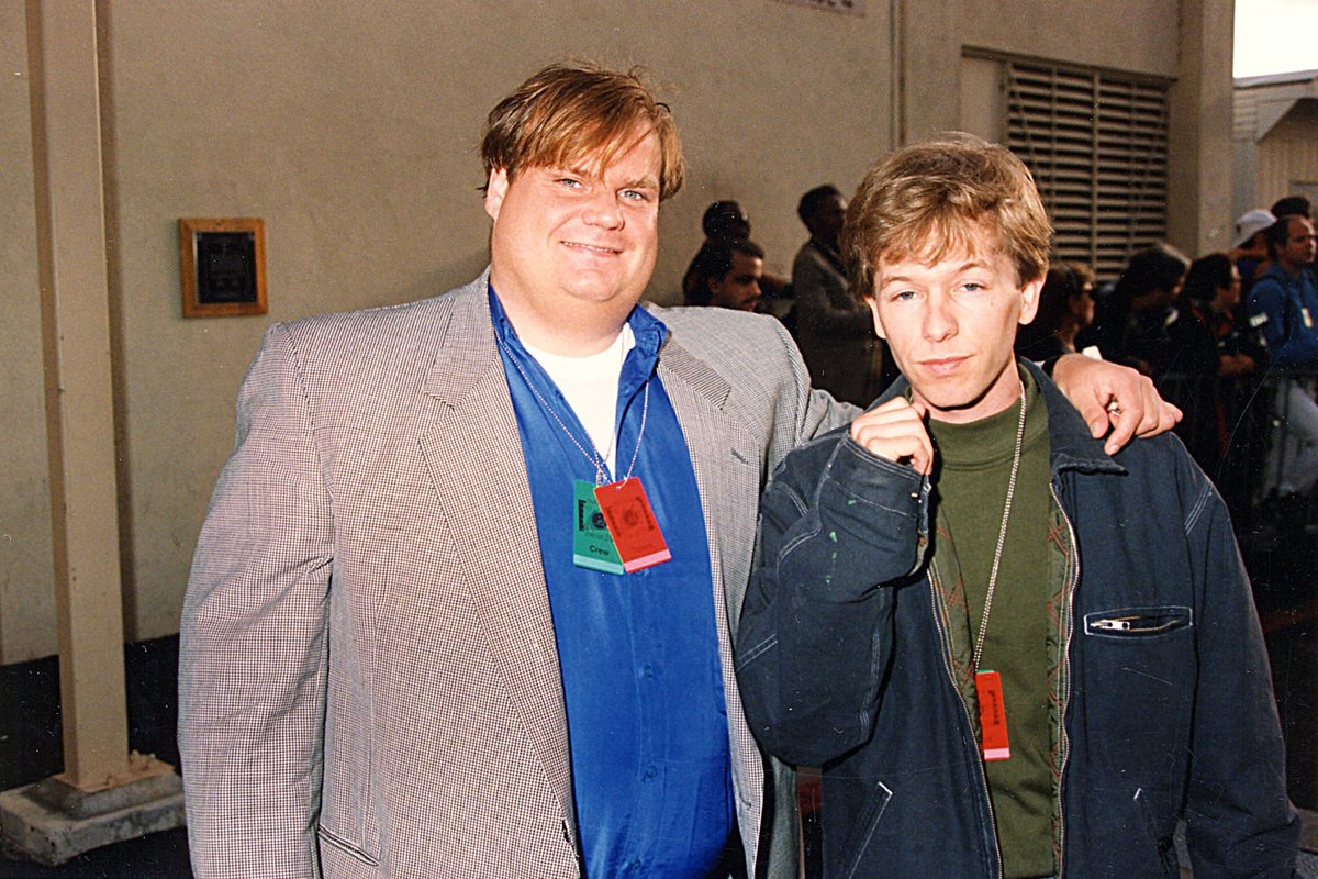 SickJay84's tweet image. Show me two actors with insane chemistry:

#ChrisFarley #DavidSpade