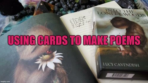 AusetHeru's tweet image. Are you a poet or do you want to be? Let me show you a cool tarot exercise for writing original poetry!
Check out my latest video on YouTube 🥰 

Here's the link:
youtu.be/KIO1672r9Dc

#askanaquarius
#queenausetheru 
#tarotpoetry
#poems
#poet
#poetry
#poetrycommunity