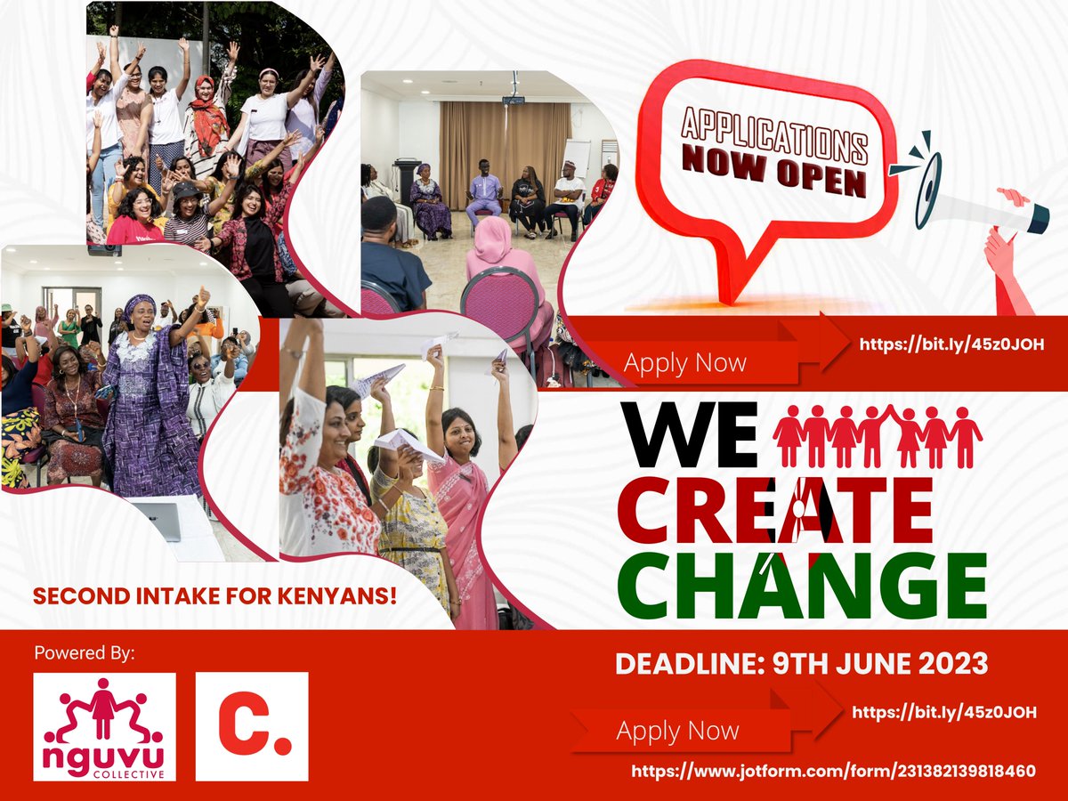 We Create Change tweet media