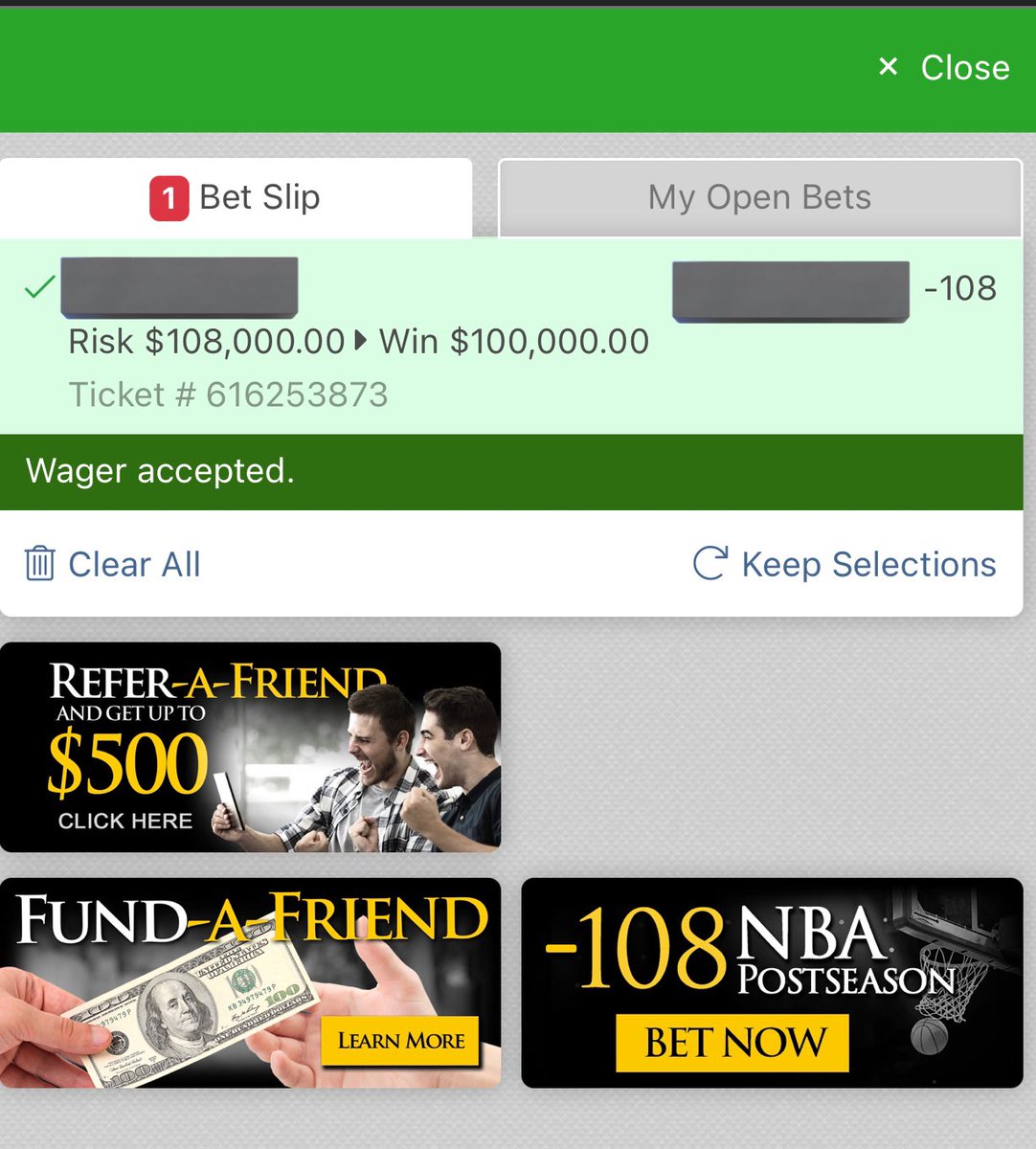 BetnCali's tweet photo. Giving away my $100,000 Game 7 🔒 

giving this play to 25 people who retweet/like this tweet https://t.co/3HiclziSrf