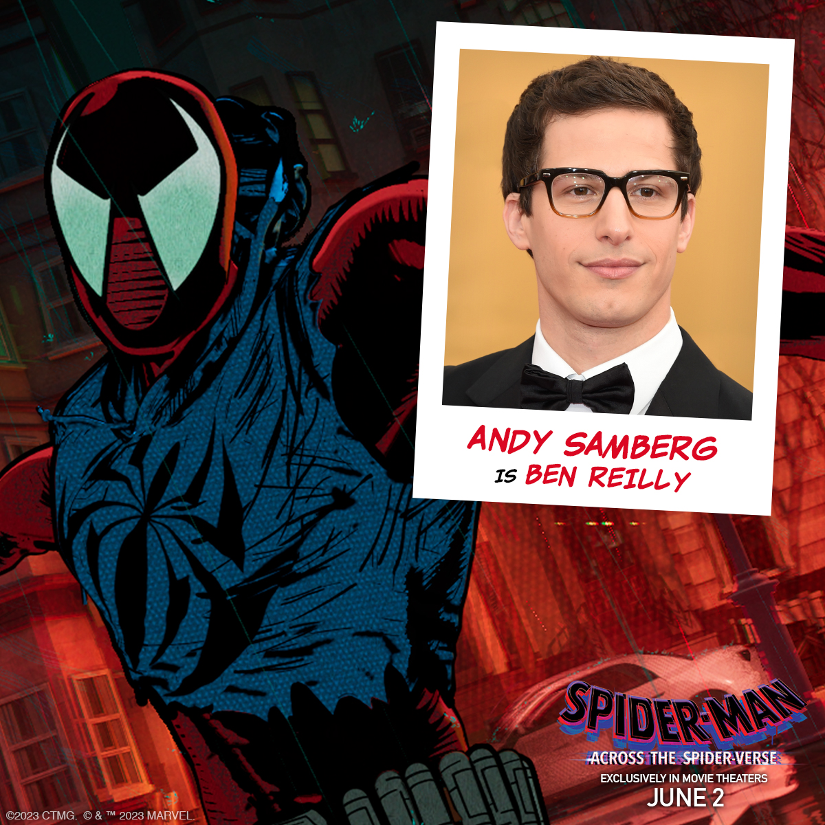 Spider-Man: Across The Spider-Verse' Casts Andy Samberg As Ben Reilly