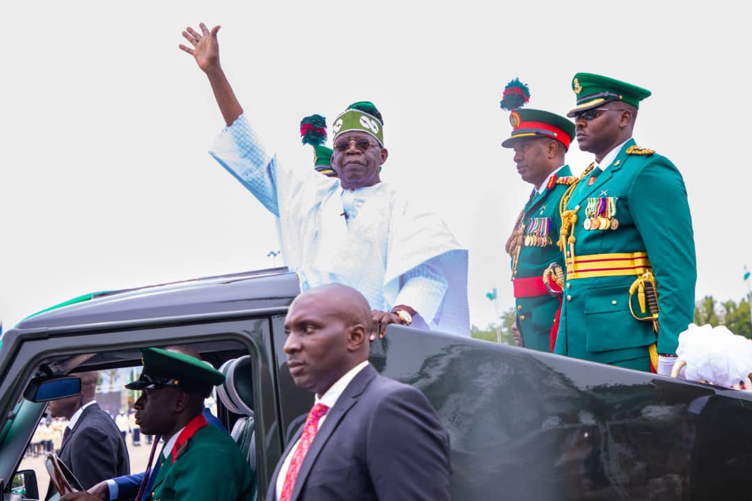 FMINONigeria's tweet photo. #Presidentialinauguration2023 and Swearing in Ceremony of President Bola Ahmed Tinubu and Vice President, Sen. Kashim Shettima at the Eagles Square, Abuja. 
#May29PresidentialInauguration
#NigeriaBetterTogether https://t.co/LBwymK45s0