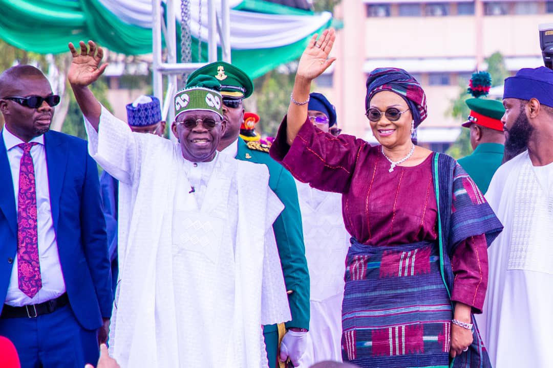 FMINONigeria's tweet photo. #Presidentialinauguration2023 and Swearing in Ceremony of President Bola Ahmed Tinubu and Vice President, Sen. Kashim Shettima at the Eagles Square, Abuja. 
#May29PresidentialInauguration
#NigeriaBetterTogether https://t.co/LBwymK45s0