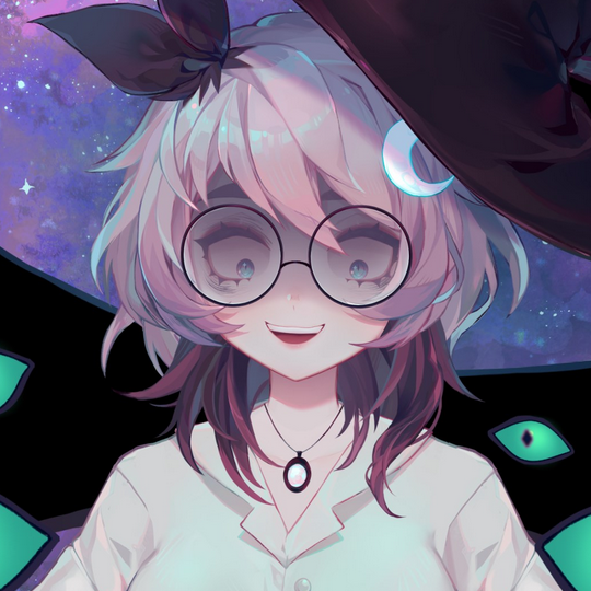 「LIVE NOW!  FINISHING SONG OF HORROR EPIS」|Alphena 🌌 Void Witch VTuberのイラスト