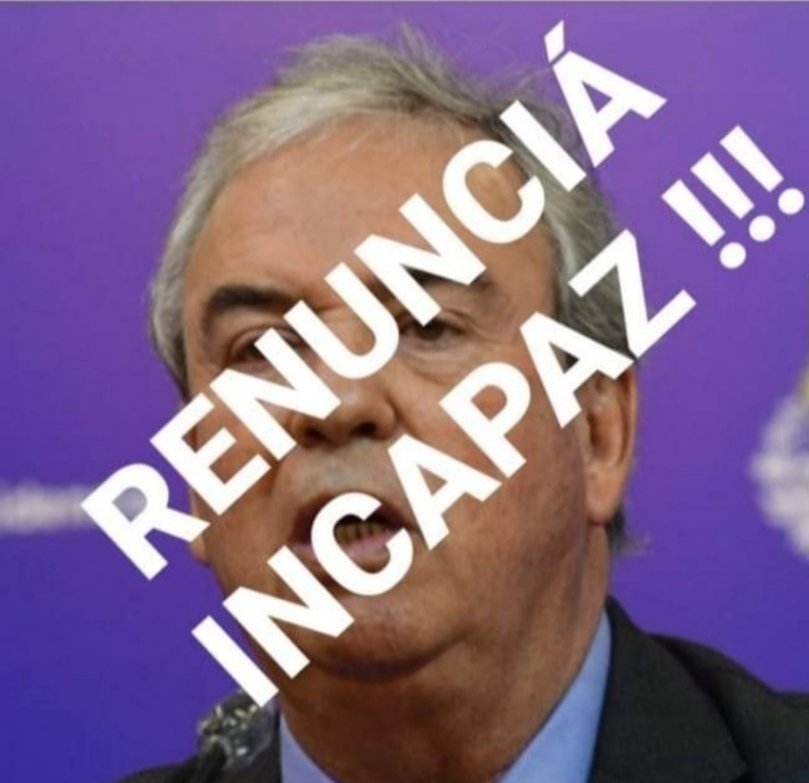 #RenunciaIncapaz