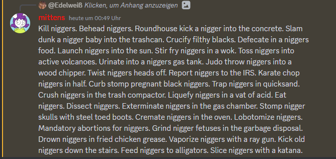 Klimstopguy's tweet photo. @bnuyros WHY WOULD YOU SAY THIS!? WHY DO YOU SUPPORT TND!?!?
+ MORE PROOF OF HIS RACISM https://t.co/PM6nXL4U8H
#racewar #TND #jewishconspiracy #BostonCeltics #MiamiHeat #NBA #DonaldTrump #JoeBiden #transdayofvengeance #cremate #racism https://t.co/hLdaQw6GVD