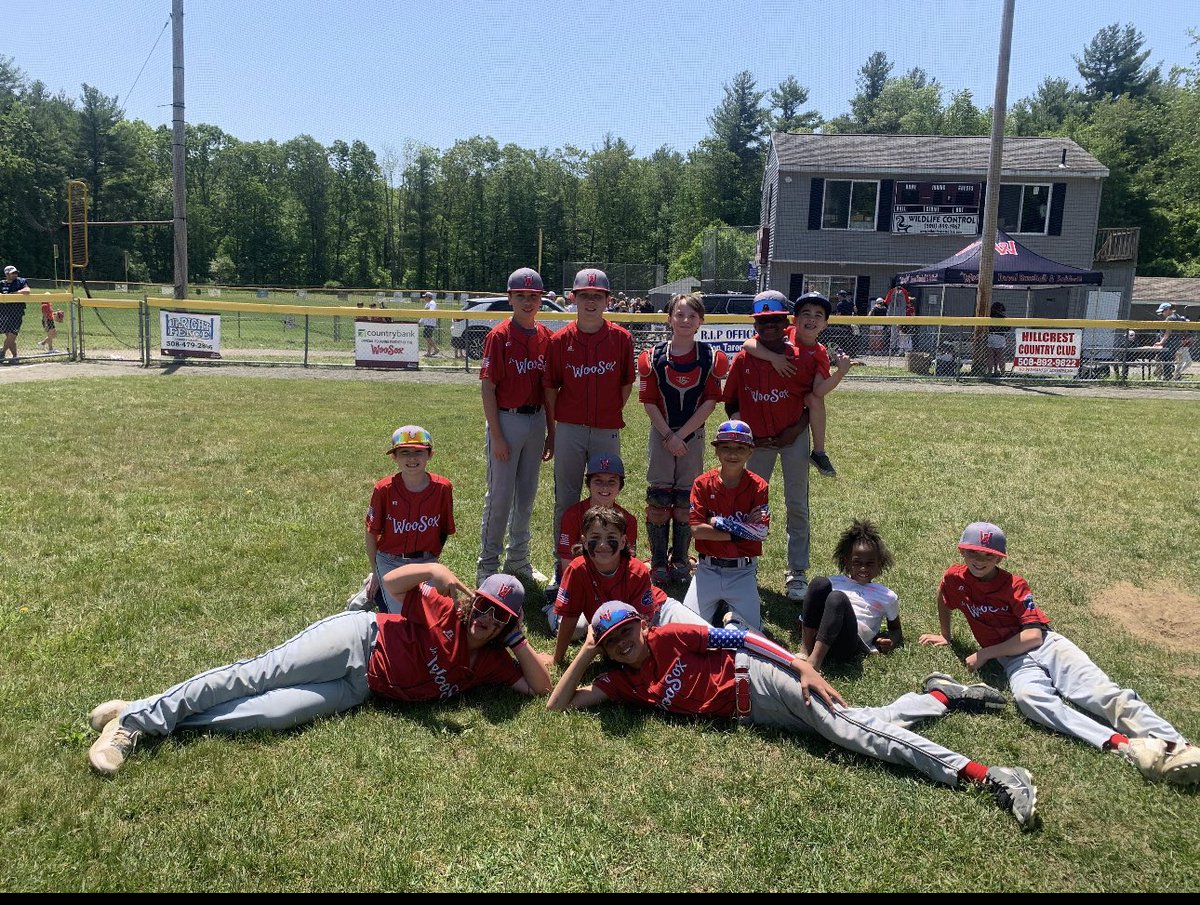 Double_Play2's tweet photo. What a weekend for 11U Coach Patraitis!  They came up short against a tough RI Team in the Championship,we couldn’t be prouder of their sportsmanship &amp; hard work! 
A couple shout outs for home runs in the semi-finals!  One for Yaniel Z a first for Cam L Congrats #woosoxnation https://t.co/inWUb8kqnS