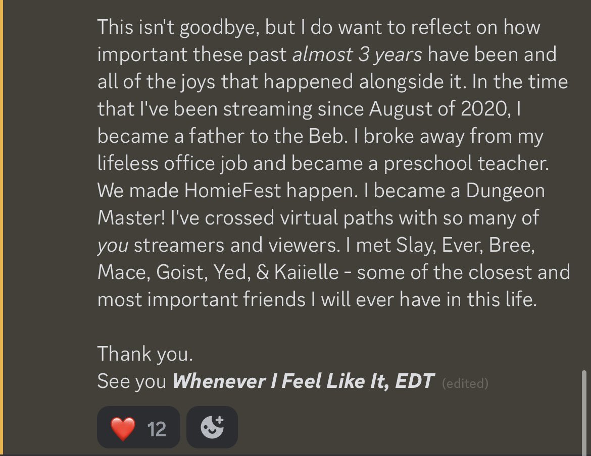 New stream schedule just dropped 😎