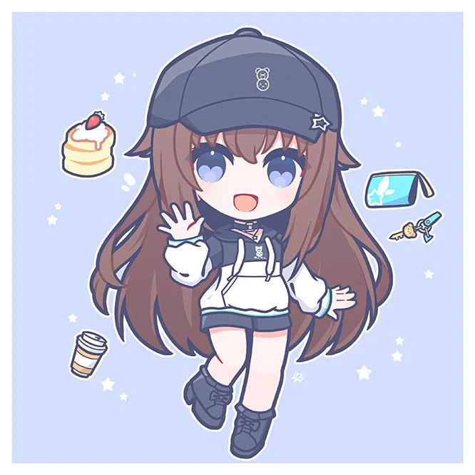 ときのそらちゃん! アクティブなカジュアルコーデがめちゃくちゃ似合って好き… #soraArt
